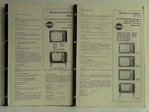 Image du vendeur pour 2 Service-Informationen mis en vente par Celler Versandantiquariat