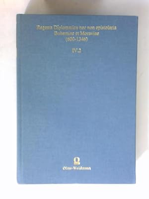 Regesta diplomatica nec non epistolaria Bohemiae et Moraviae (600 - 1346). Band IV.1 (1343-1346) ...