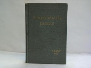 Immagine del venditore per Richard Wagner - Jahrbuch, Vierter Band venduto da Celler Versandantiquariat