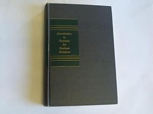 Seller image for Introduction to statistics for buisness decisions for sale by Celler Versandantiquariat