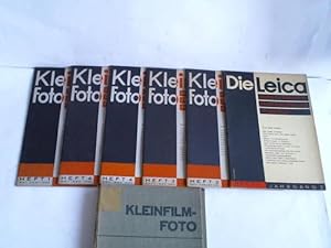 Imagen del vendedor de Hefte fr Kleinfilm-Photographie und -Projektion. 6 Hefte a la venta por Celler Versandantiquariat