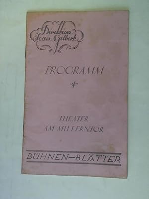 Programm vom 28. August 1926