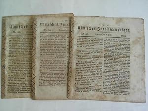 Immagine del venditore per Nr. 80 Freytags den 5 October 1832/ Nr. 55 Dienstags den 8 Julius 1854/ Nr. 89 Dienstags den 4 November 1854. 3 Ausgaben venduto da Celler Versandantiquariat