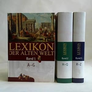 Bild des Verkufers fr Lexikon der Alten Welt Band 1 bis 3 (A - Z) zum Verkauf von Celler Versandantiquariat