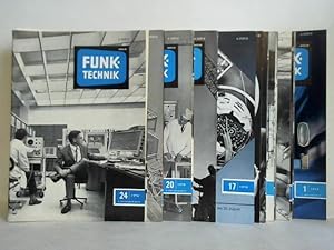 Image du vendeur pour Rundfunk, Fernsehen, Phono, Magnetton, Hi-Fi-Technik, Amateurfunk, Messtechnik, Halbleiter, Elektronik - 25. Jahrgang 1970, Heft 1 bis 24. Zusammen 24 Hefte mis en vente par Celler Versandantiquariat