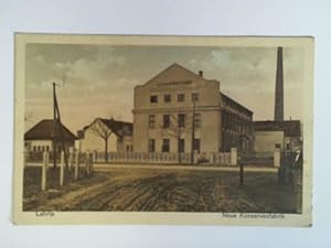 Ansichtskarte: Lehrte - Neue Konservenfabrik