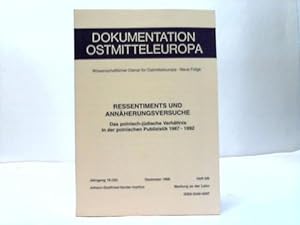 Seller image for Ressentiments und Annherungsversuche for sale by Celler Versandantiquariat