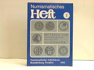 Image du vendeur pour Beitrge zur brandenburgisch/preussischen Numismatik. Numismatisches Heft 2, 1995 mis en vente par Celler Versandantiquariat