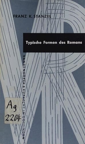 Seller image for Typische Formen des Romans. for sale by Antiquariat Bookfarm