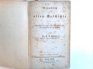 Grundriß der Weltgeschichte für Gymnasien und andere höhere Lehranstalten und zum Selbstunterrich...