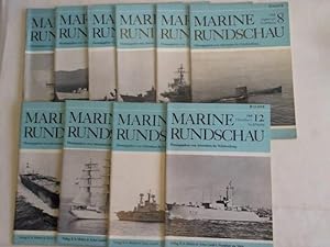 Marine-Rundschau - Monatsschrift für Seewesen 69. Jahrgang 1972. 12 Hefte in 11 Heften
