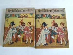 Herzblättchens Zeitvertreib. Ein Jahrbuch für die Kinderwelt, Band 74 und 76. Zwei Bände