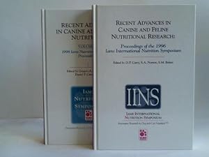 Bild des Verkufers fr Recent Advances in Canine and Feline nutritional research. Volume I und II. 2 Bnde zum Verkauf von Celler Versandantiquariat