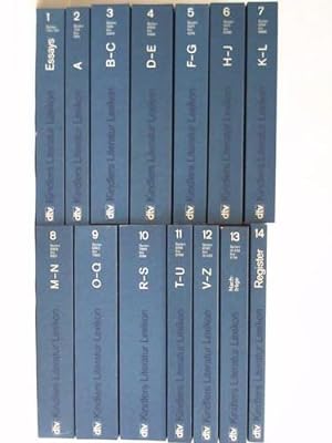 Kindlers Literatur-Lexikon in 14 Bänden (inkl. Register)