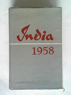 Bild des Verkufers fr India a reference annual 1958 zum Verkauf von Celler Versandantiquariat