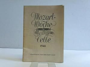 Image du vendeur pour Mozart-Woche im Schloss Celle 1946 mis en vente par Celler Versandantiquariat