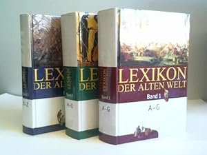 Bild des Verkufers fr Lexikon der alten Welt, Band 1-3. drei Bnde zum Verkauf von Celler Versandantiquariat