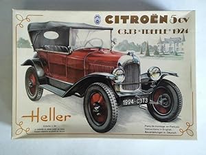 Citroen 5 CV, C3.T3 Trefle 1924 - Plastik-Modellbausatz 702 (Echelle 1/24)