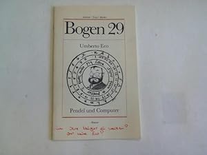 Bogen 29. Pendel und Computer