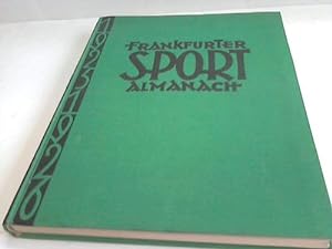 Bild des Verkufers fr Frankfurter Sport Almanach 1925 - 26 zum Verkauf von Celler Versandantiquariat