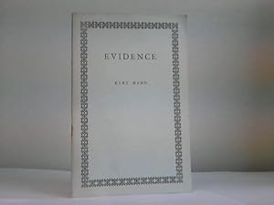 Seller image for Evidence for sale by Celler Versandantiquariat