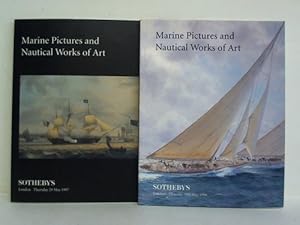 Image du vendeur pour Marine Pictures and Nautical Works of Art. 2 Bnde mis en vente par Celler Versandantiquariat