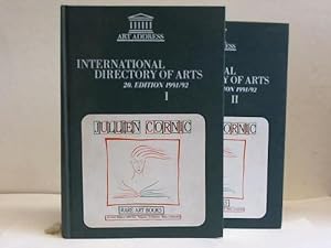 Image du vendeur pour International Directory of Arts. Internationales Kunst-Adressbuch. 20. Edition 1991/92. 2 Bnde mis en vente par Celler Versandantiquariat