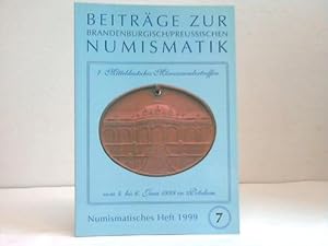 Image du vendeur pour Numismatisches Heft 7, 1999 mis en vente par Celler Versandantiquariat