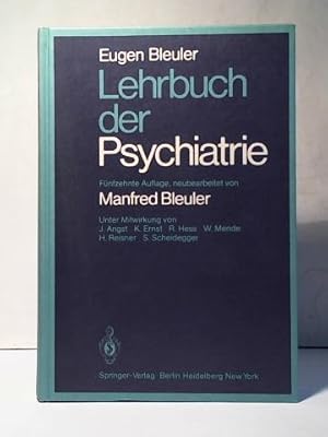 Image du vendeur pour Lehrbuch der Psychiatrie mis en vente par Celler Versandantiquariat