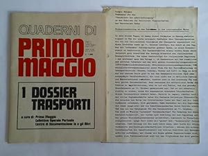 Quaderni di Primo Maggio: 1 Dossier Trasporti. A cura di: Primo Maggio, Collettivo Operaio Portua...