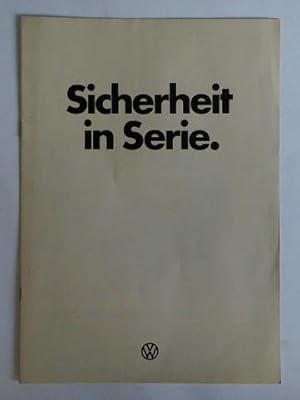 Image du vendeur pour Sicherheit in Serie (9/75) mis en vente par Celler Versandantiquariat