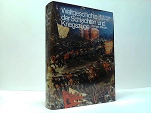 Imagen del vendedor de Kriegsgeschichte. Weltgeschichte der Schlachten und Kriegszge a la venta por Celler Versandantiquariat