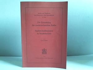 Seller image for Die Entstehung der niederschsichen Stdte. Stadrechtsfiliationen in Niedersachsen for sale by Celler Versandantiquariat