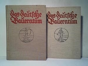 Imagen del vendedor de Das deutsche Bauerntum. Seine Geschichte und Kultur. Erster und Zweiter Band a la venta por Celler Versandantiquariat