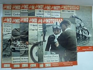 Image du vendeur pour Technik, Wirtschaft, Sport. Die deutsche Motorrad-Zeitschrift. 49. Jahrgang 1967. 14 verschiedene Hefte mis en vente par Celler Versandantiquariat