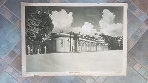 Schloß Sanssouci. Nach einer Aufnahme der Verwaltung der Staatlichen Schlösser und Gärten. Schulw...