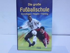 Bild des Verkufers fr Die groe Fuballschule. Grundlagen, Regeln, Training zum Verkauf von Celler Versandantiquariat