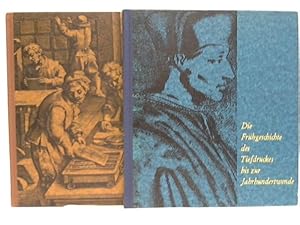 Image du vendeur pour Die Frhgeschichte des Tiefdruckes bis zur Jahrhundertwende. Die Geschichte des Tiefdruckes von 1900-1920. 2 Bnde mis en vente par Celler Versandantiquariat