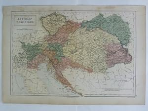 Bild des Verkufers fr Austrian Dominions - 1 handcolorierter Stahlstich zum Verkauf von Celler Versandantiquariat