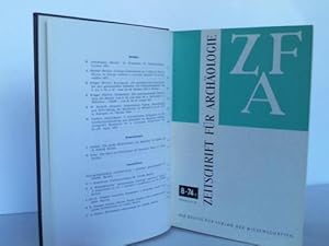 Image du vendeur pour ZfA: Zeitschrift fr Archologie. Jahrgang 8 mis en vente par Celler Versandantiquariat