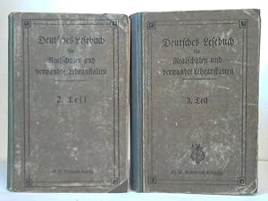 Imagen del vendedor de Deutsches Lesebuch fr Realschulen und artverwandte Lehranstalten. 2 Teile a la venta por Celler Versandantiquariat