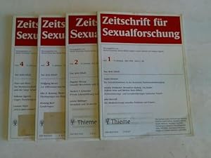 Imagen del vendedor de Zeitschrift fr Sexualforschung, 13. Jahrgang 2000 in 4 Heften a la venta por Celler Versandantiquariat
