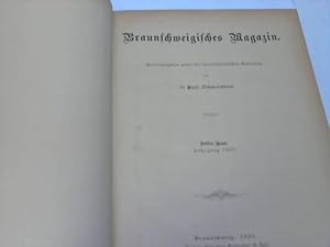 Seller image for Braunschweigisches Magazin. 3. und 4. Band. 2 Jahrgnge for sale by Celler Versandantiquariat