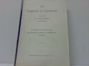 Seller image for Die Englnder im Sprichwort for sale by Celler Versandantiquariat