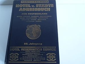 Hotel und Städte Adressbuch, Für Deutschland, Belgien, Dänemark, Frankreich, Grossbritannien, Irl...