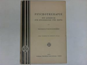 Imagen del vendedor de Psychotherapie. Ein Lehrbuch fr Studierende und rzte a la venta por Celler Versandantiquariat