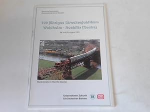 Image du vendeur pour 100jhriges Streckenjubilum Waldheim - Rochlitz (Sachs) 28. und 29. August 1993 mis en vente par Celler Versandantiquariat