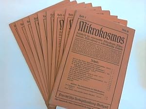 Bild des Verkufers fr Zeitschrift fr angewandte Mikroskopie, Mikrobiologie, Mikrochemie und mikrosk. Technik. 11 Hefte zum Verkauf von Celler Versandantiquariat