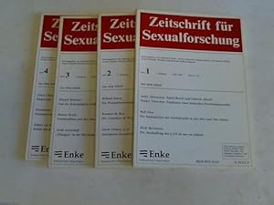 Bild des Verkufers fr Zeitschrift fr Sexualforschung, 3. Jahrgang 1990 in 4 Heften zum Verkauf von Celler Versandantiquariat