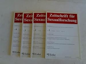 Bild des Verkufers fr Zeitschrift fr Sexualforschung, 9. Jahrgang 1996 in 4 Heften zum Verkauf von Celler Versandantiquariat